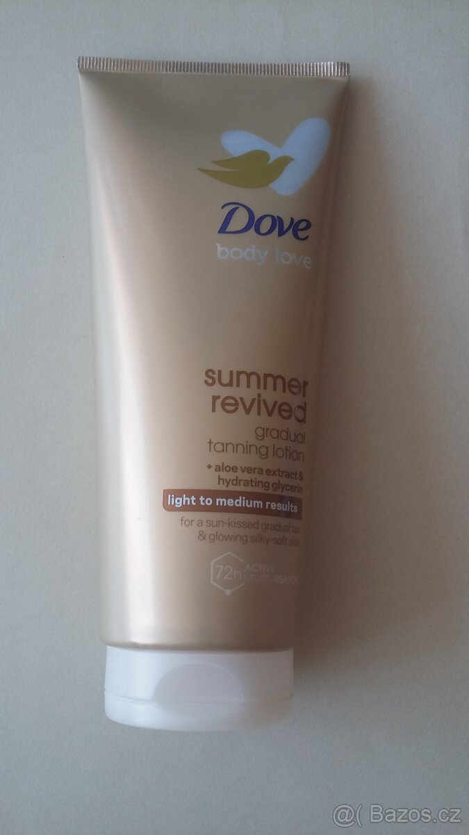 Tónovací tělové mléko DOVE Summer Revived (200ml)
