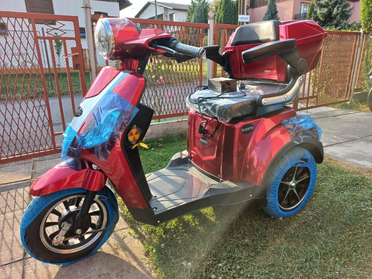 Elektrický tříkolový vozík
