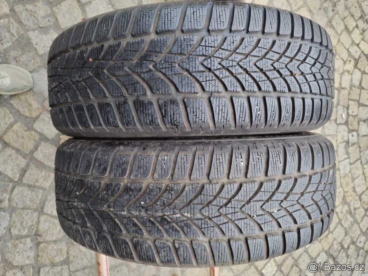 215/55/18 zimni pneu DUNLOP a PIRELLI 215 55 18