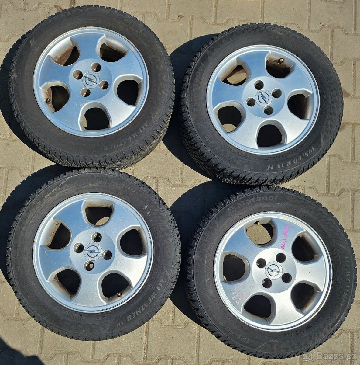 Prodám ALU kola Opel č. 1612