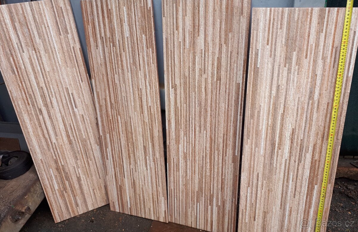 Kachle 4 kusy 100 x 33 cm