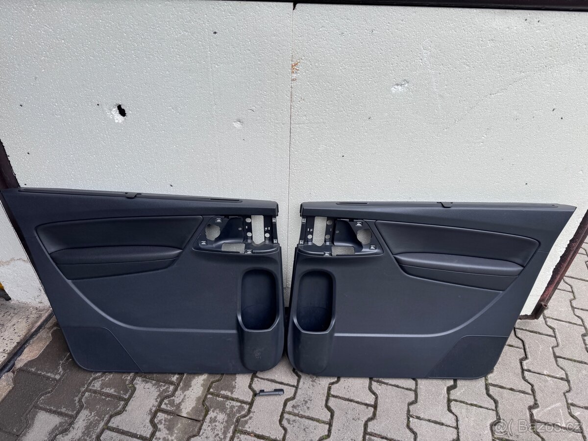 Zadní kožené tapce s roletkami VW Sharan/Seat Alhambra 7N