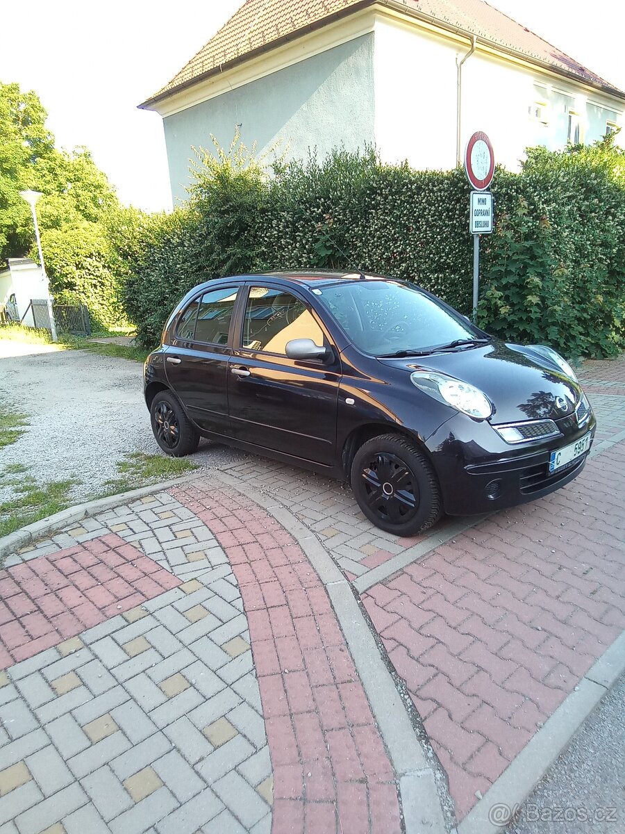 Nissan Micra K12,1.2 i, klima, nová CZ STK.