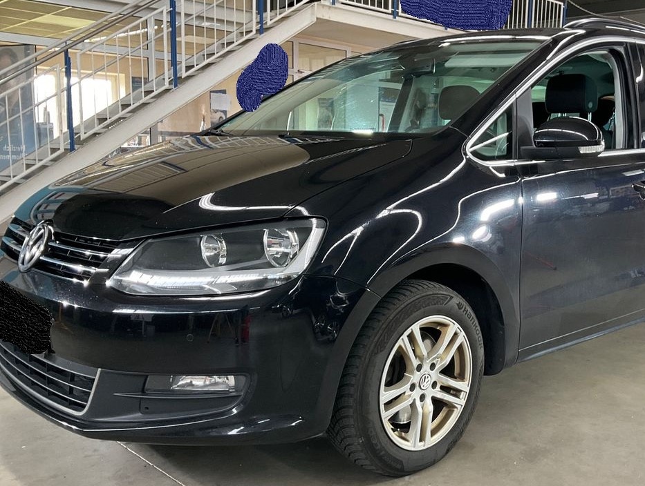 Volkswagen Sharan 2.0 Tdi 103 KW 9/2014 VYHŘ. SEDADEL 7-MÍST