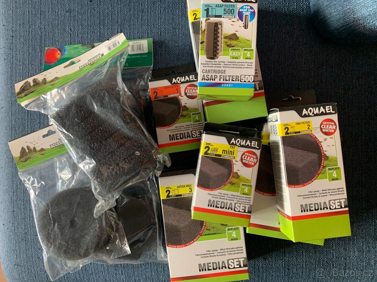 Akvarijní molitany do filtrů Aquael