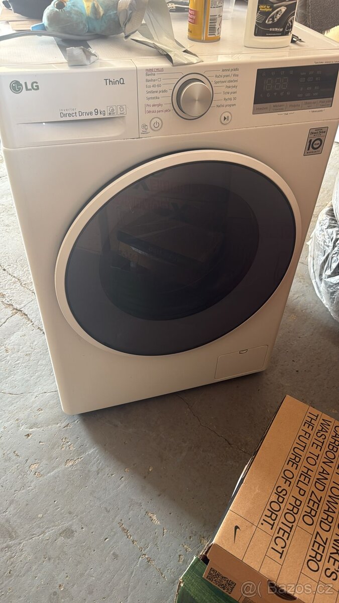 Pračka LG, thinq, na 9 kg