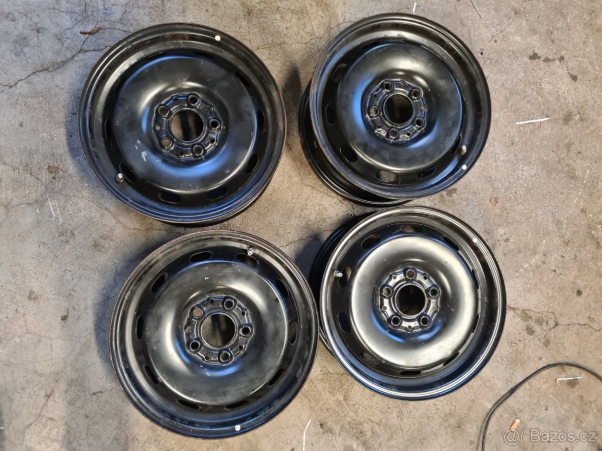Plechové disky 15", Mini Cooper F56, rozteč 5x112