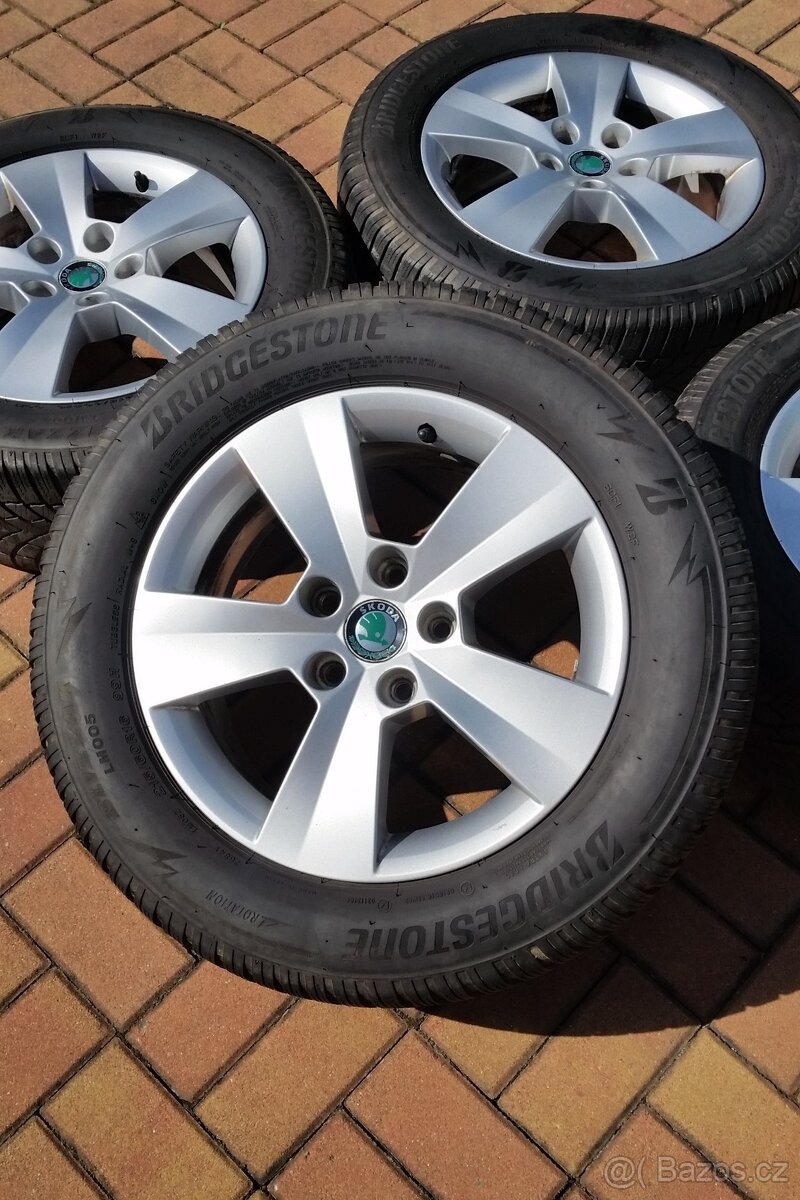 ALU kola ŠKODA Superb 3 / VW Passat B8 5x112 R16