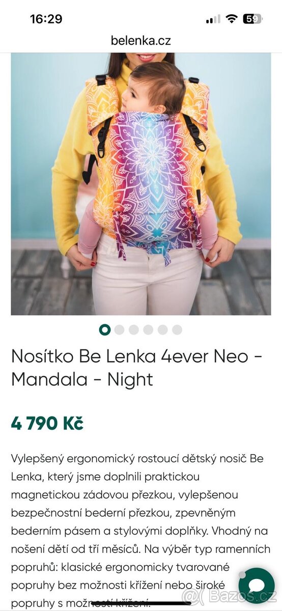 Zánovní nosítko