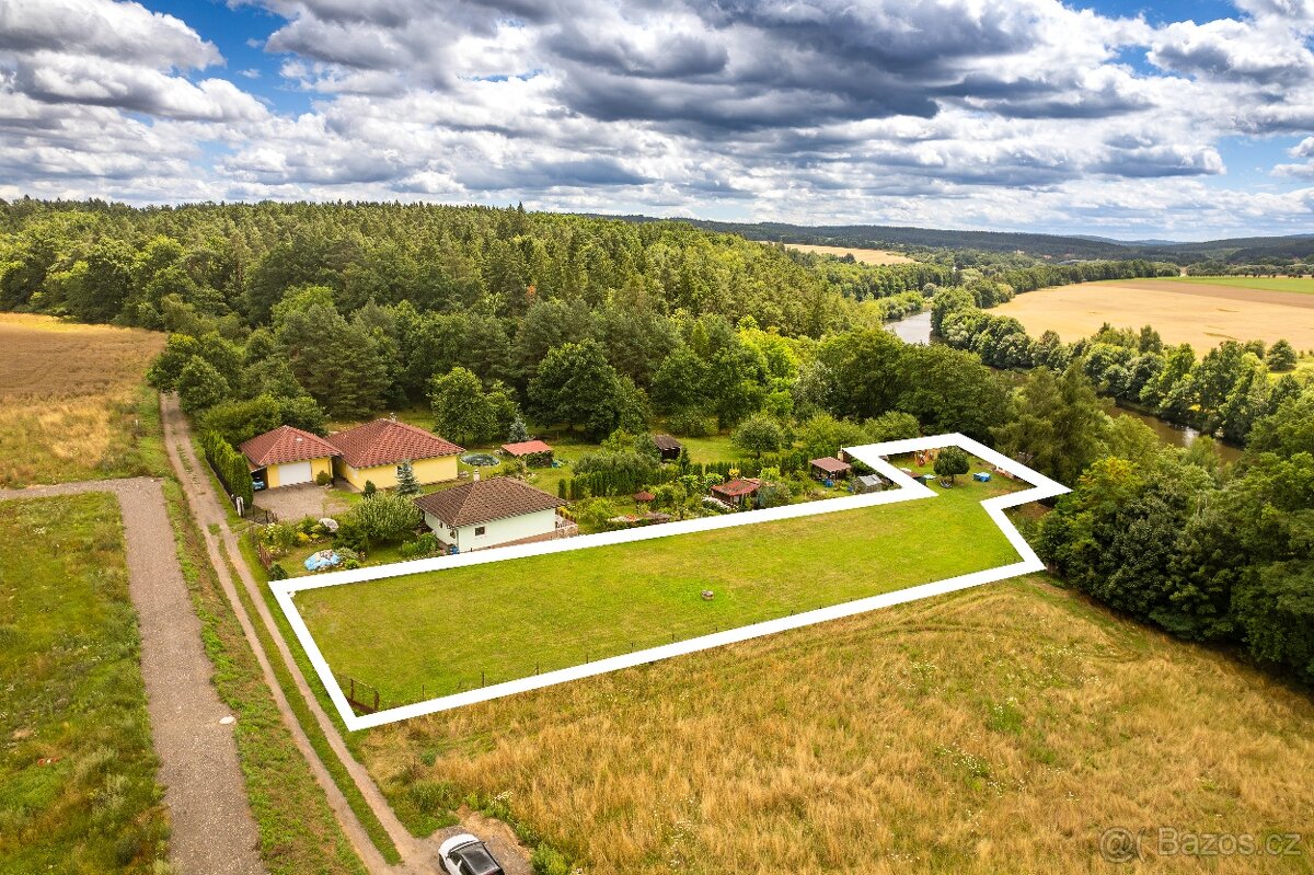 Zahrada, stavební pozemek Týn nad Vltavou, RK nevolat