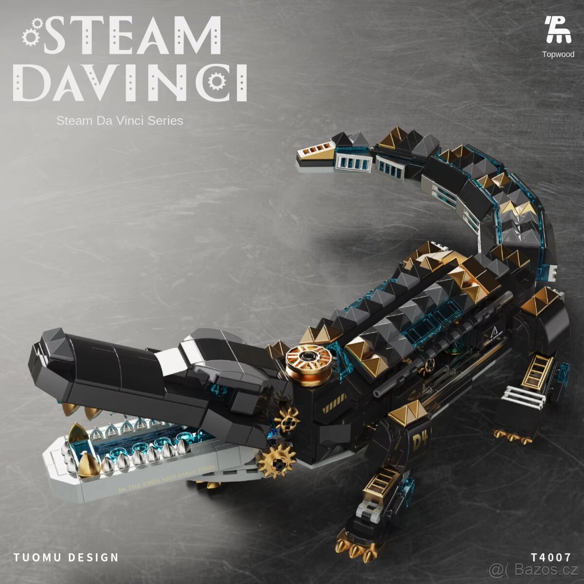 Stavebnice Steam Alligator kompatibilní s Lego