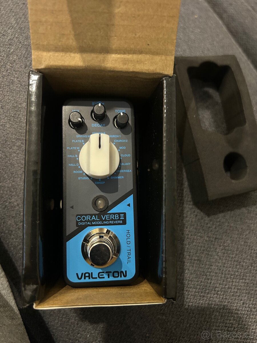 Valeton Coral Verb II Kytarový efekt