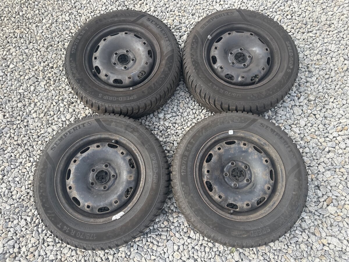 Zimní sada VW Polo 175/70 R14