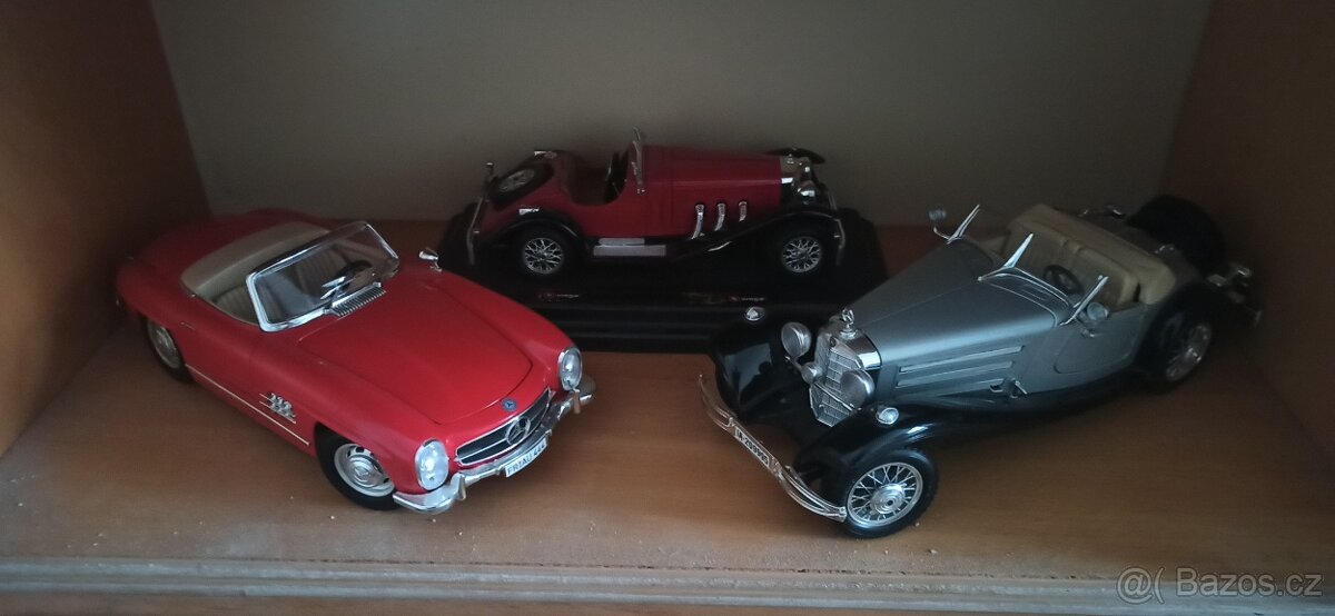 Modely Bburago veterani a maisto