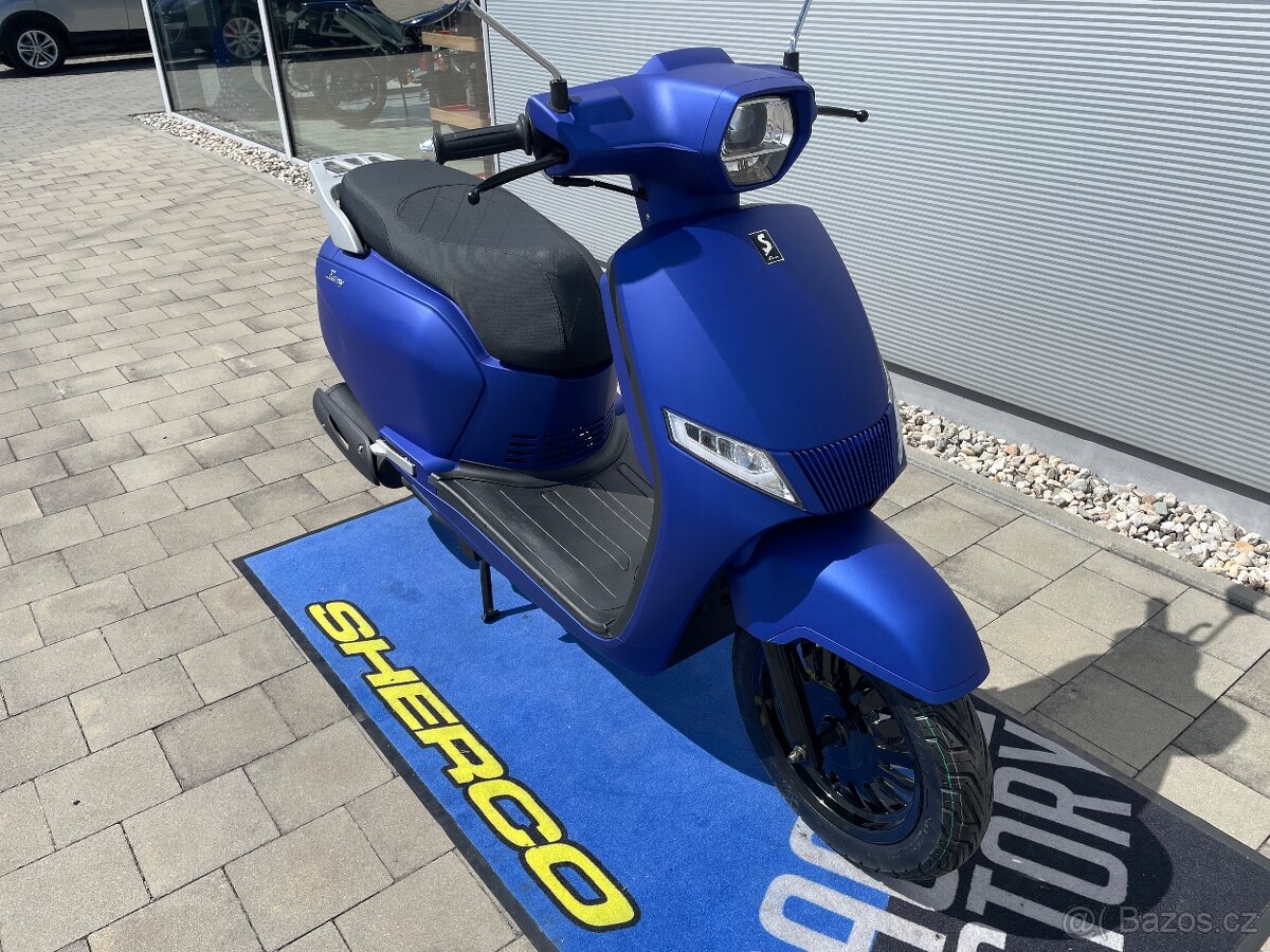 Scorpa/Sherco 50 4T Easy, nové moto, záruka 2roky, modrá