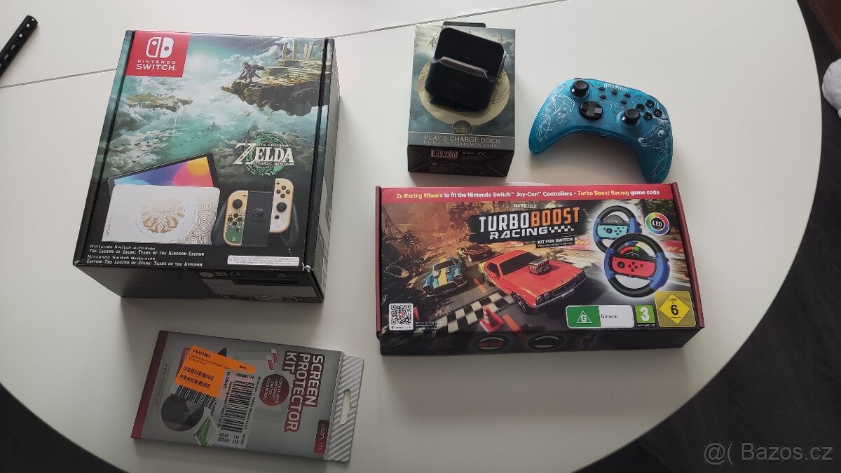 Prodám nintendo switch oled zelda