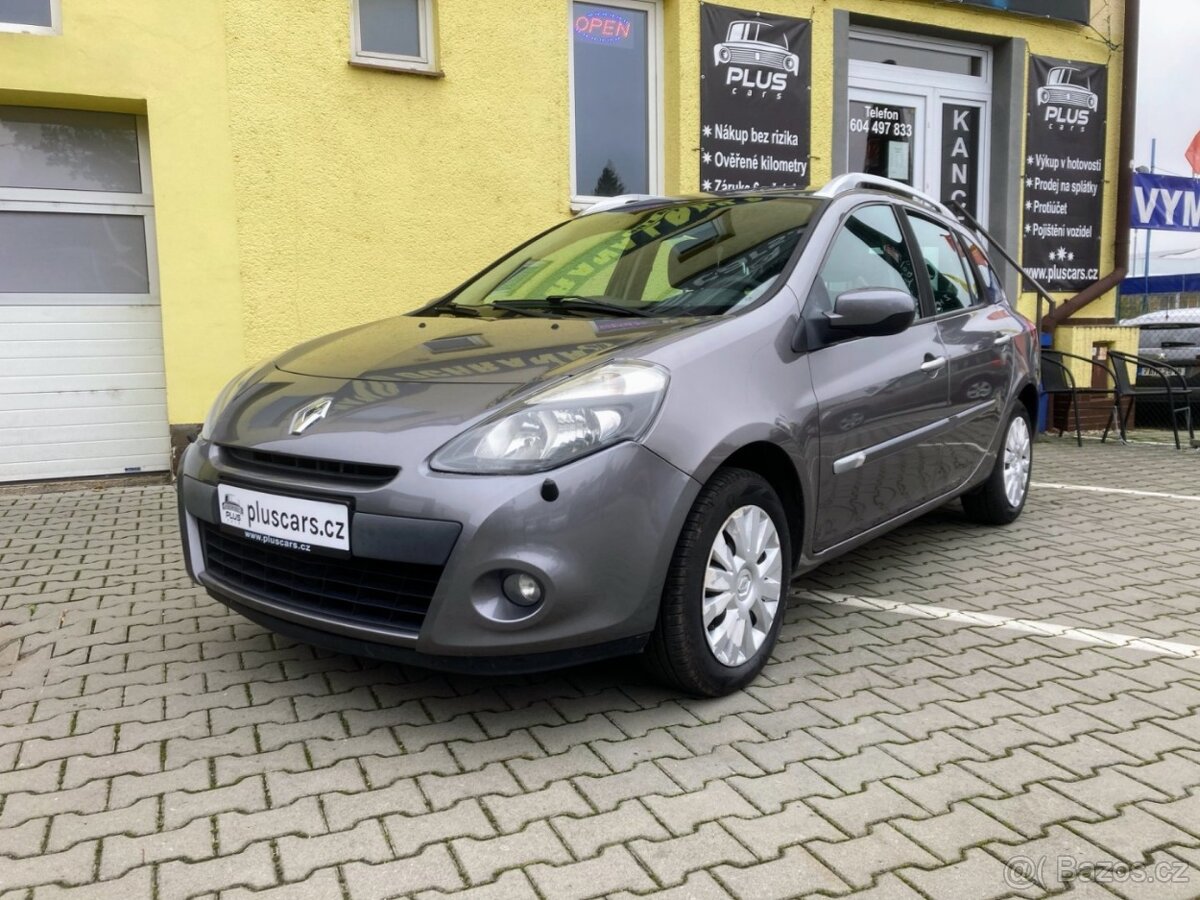 Renault Clio, Combi 1,5 dCi (55kW), tažné, klima, nová STK