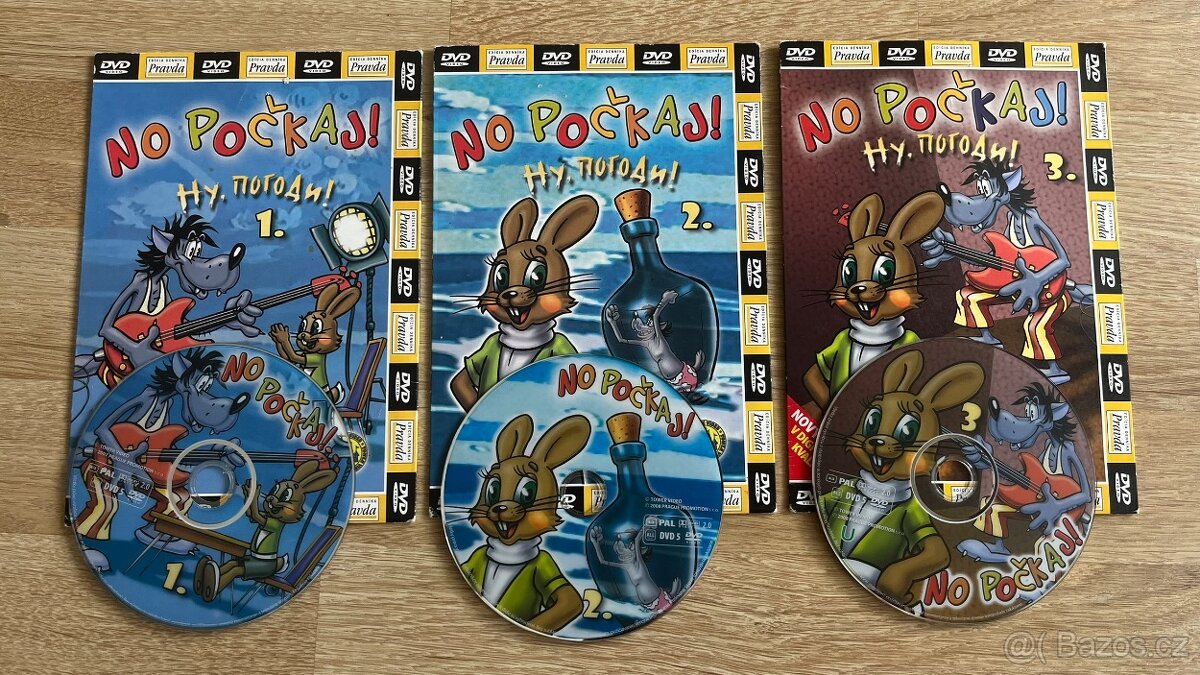 Jen počkej zajíci 3x DVD