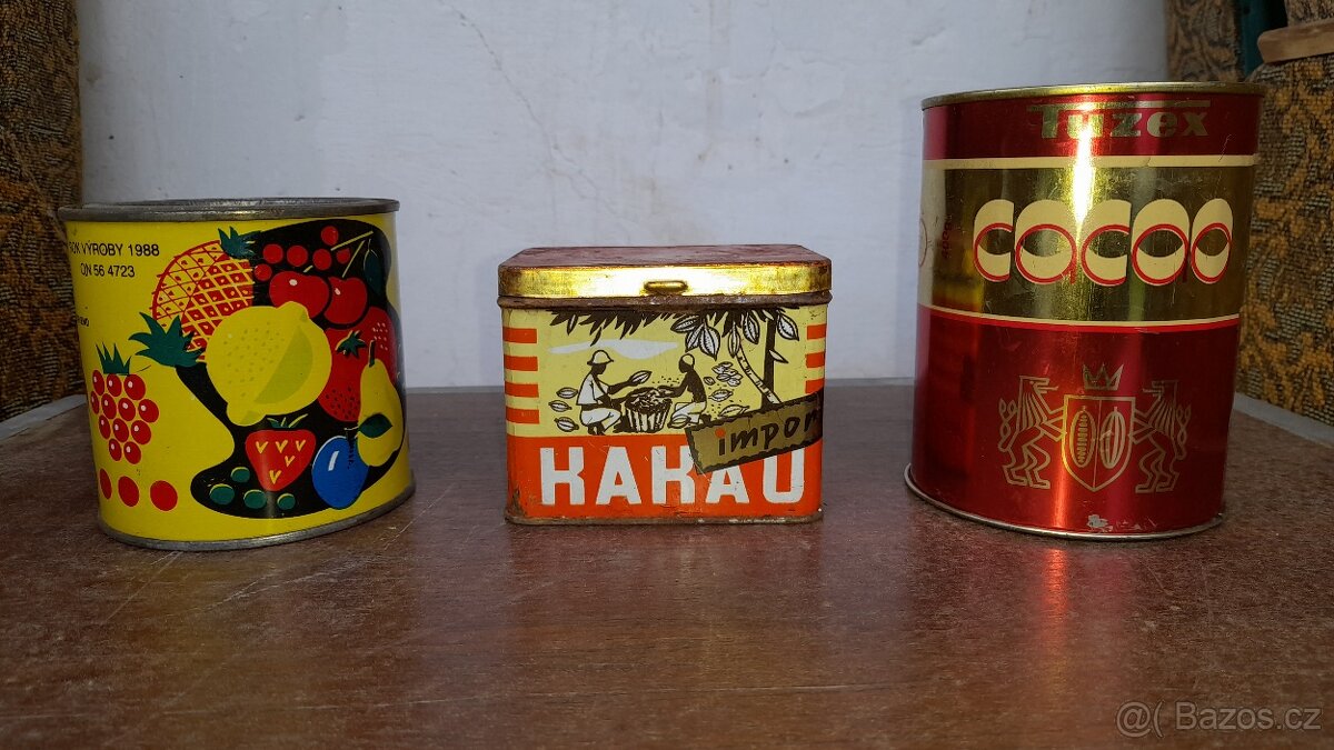 Staré plechovky