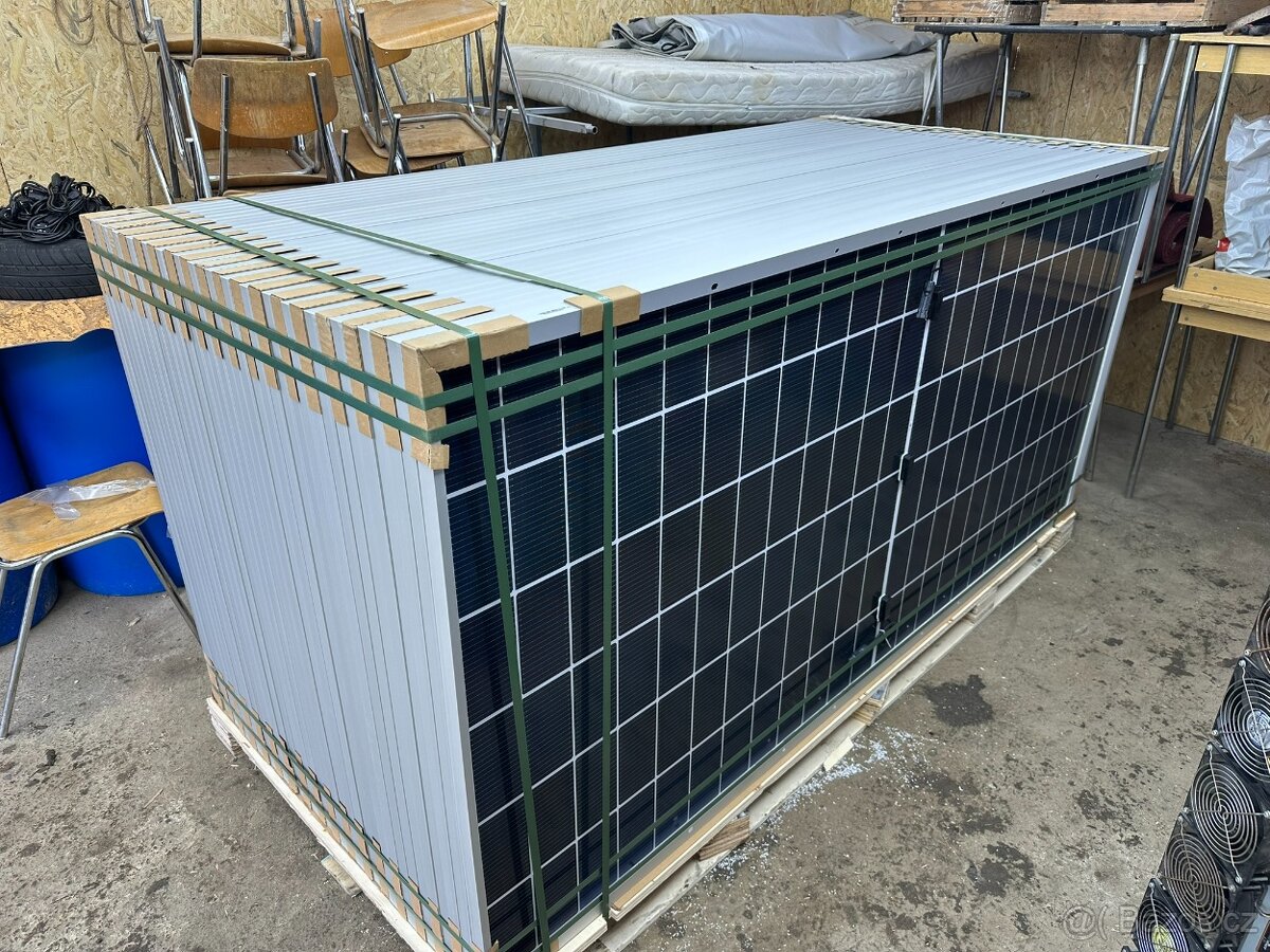 Solární panely 590Wp Longi LR7-72HGD-590M BIFACIAL