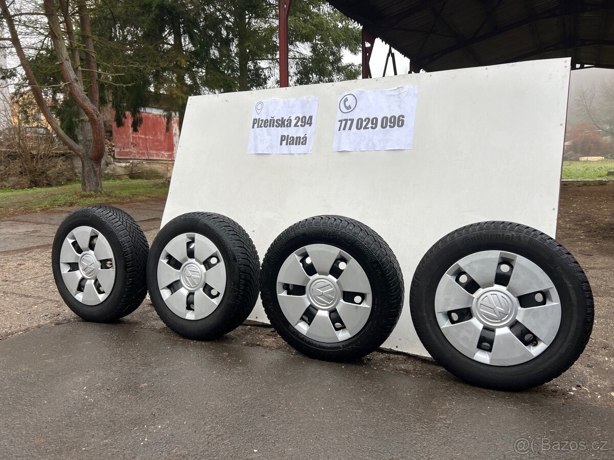 Sada zimních plechových kol VW Up |4x100; 165/70/14|