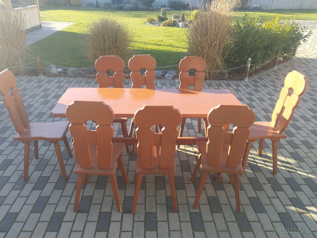 Venkovní stůl,židle