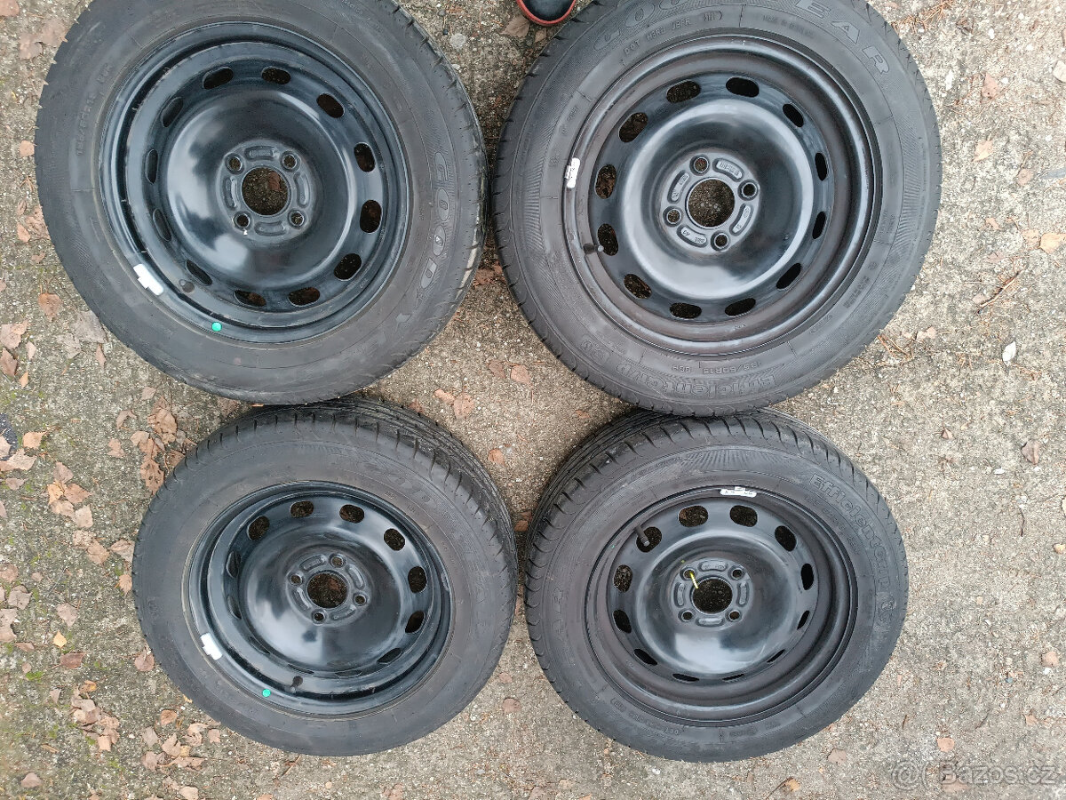 Transit Courier - disky 6x15 et37,5 + letní 195/60/15