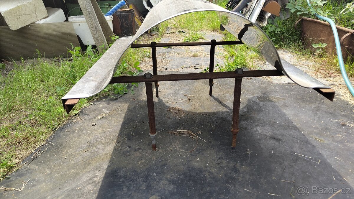 Komínová stříška nerez