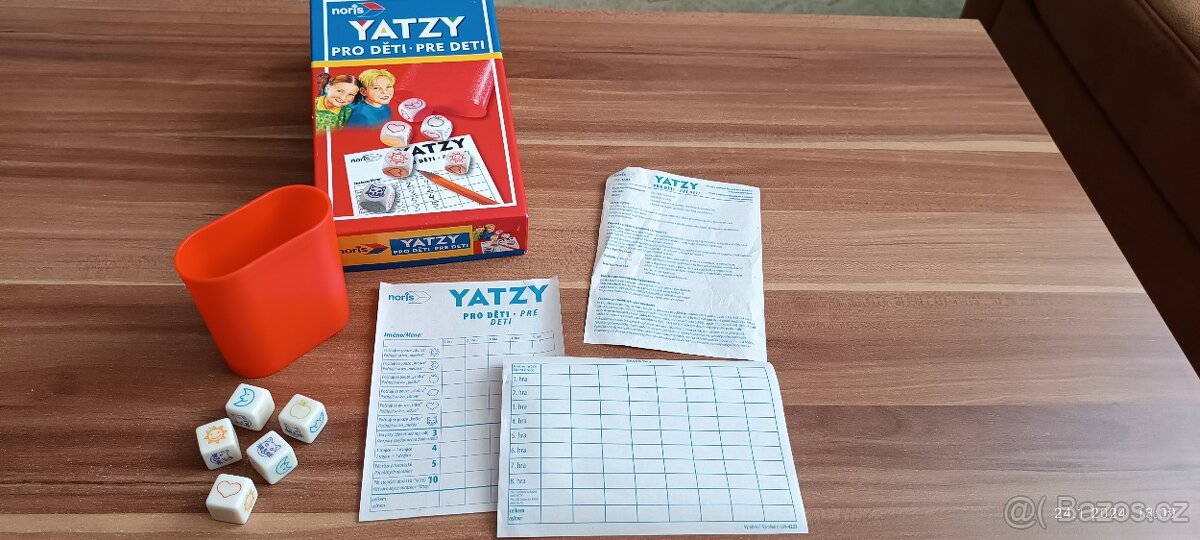 Kostky - hra Yatzy
