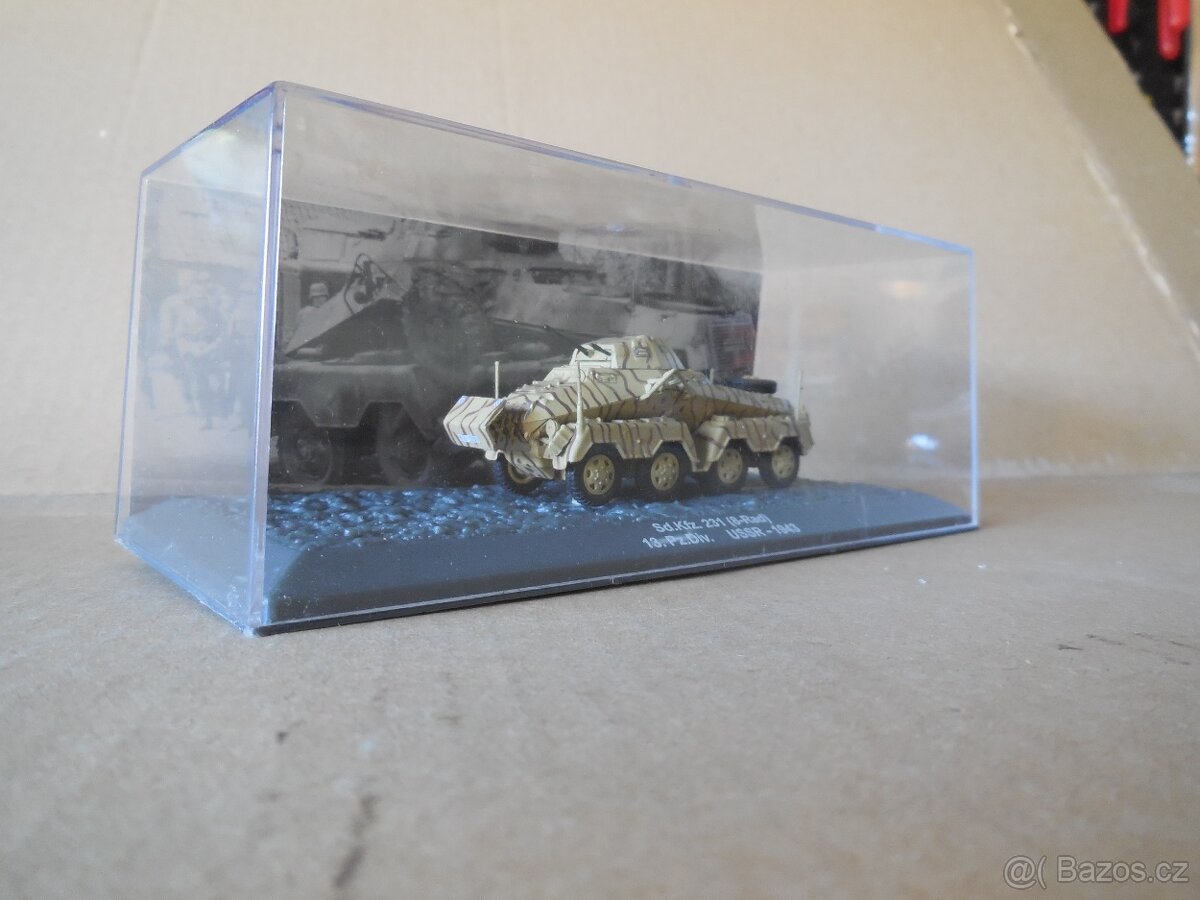 Modely tanků a techniky WWII