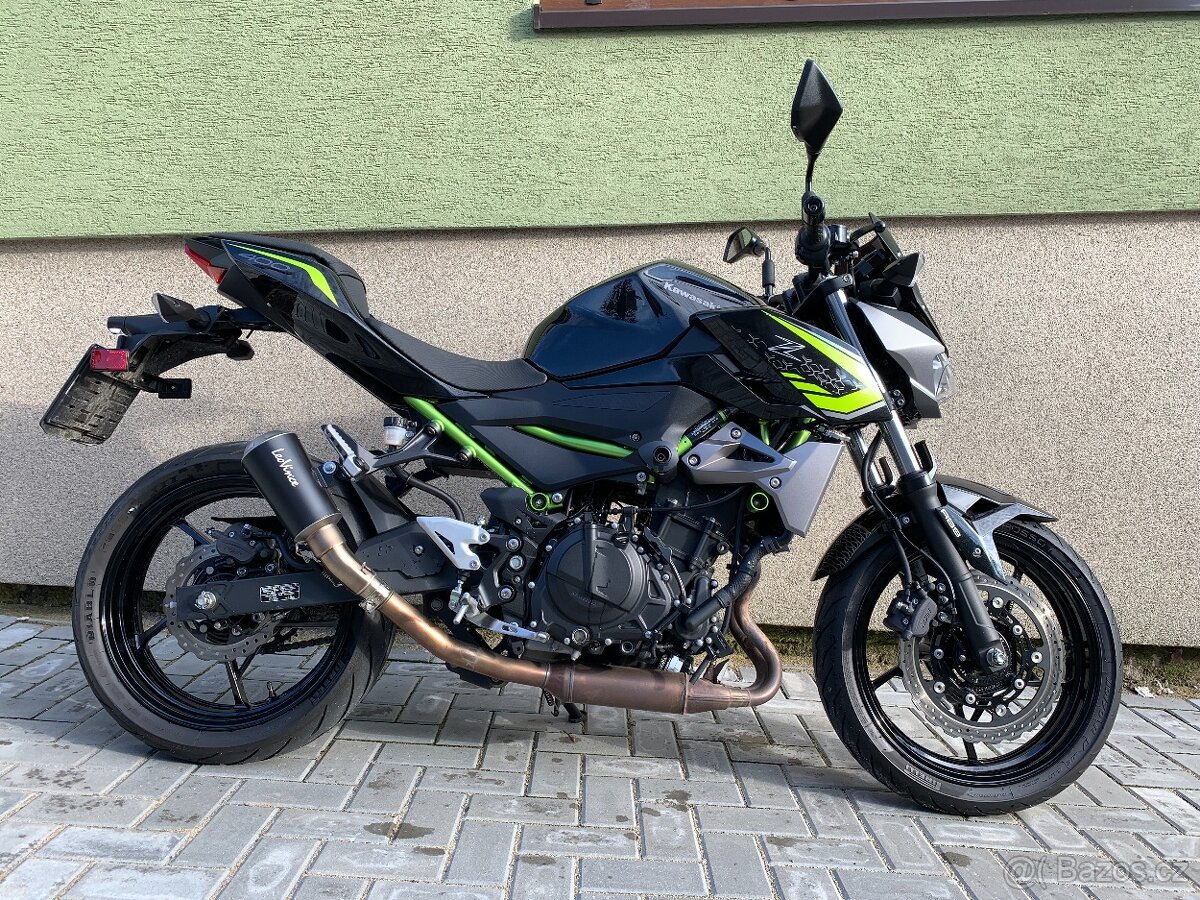 Kawasaki Z400, 33,4Kw, A2, r.v.2020, ABS,Leo Vince