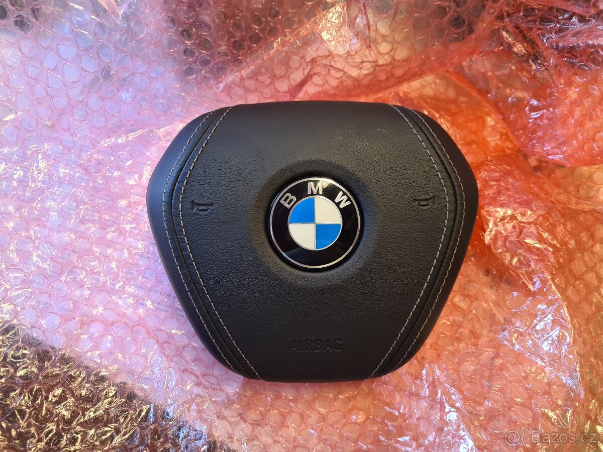 BMW 5 G30 airbag, nový kožený