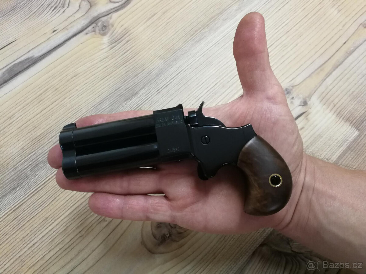 Perkusní Derringer Great Gun Dimini .45