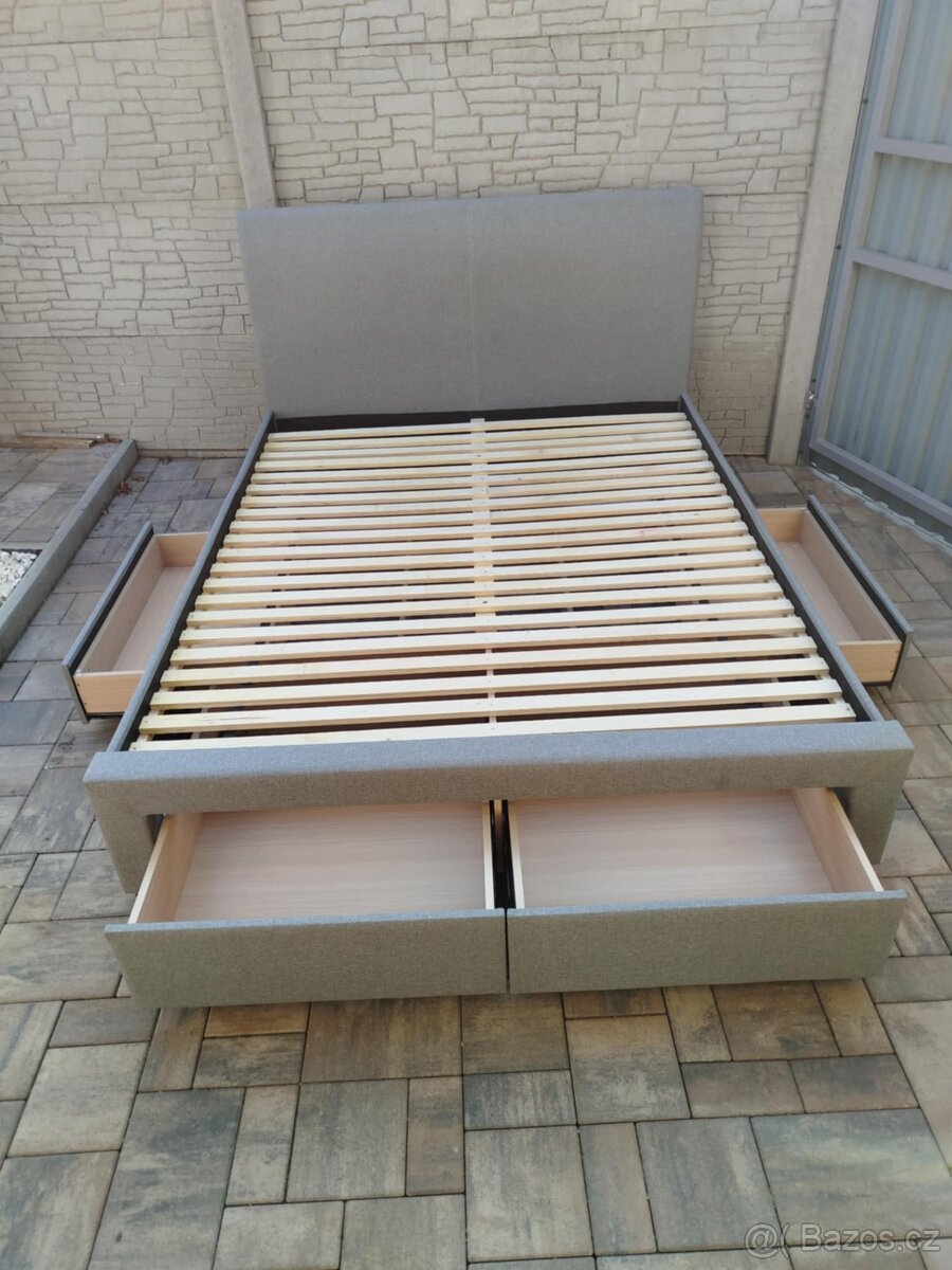 Prodám manželskou postel NURIA 160cm x 200cm
