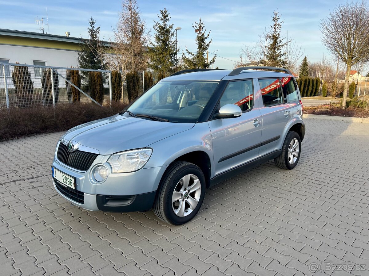 Škoda Yeti 2,0 TDi 81kW 4x4 109000km