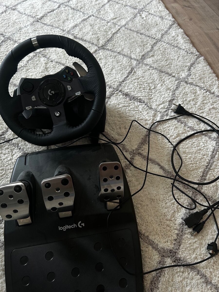 Logitech G920 + Pedály Xbox Series S/X