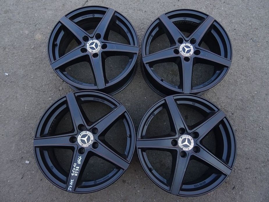 Alu disky na Mercedes 17", 5x112, ET 38, šířka 6,5J