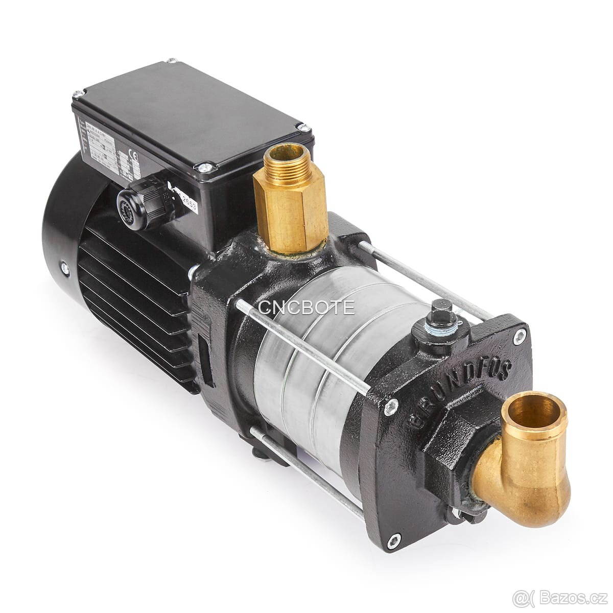Nerezové vícestupňové průmyslové čerpadlo Grundfos CH4-40