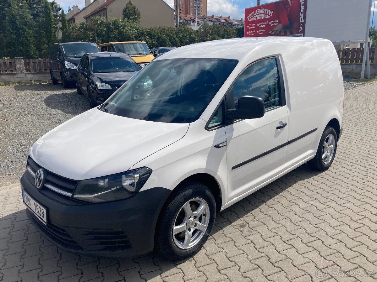 VW CADDY R16 2.0TDI SKŘÍŇ,KLIMA,SERVIS VW,TOPSTAV,DPH,1maj