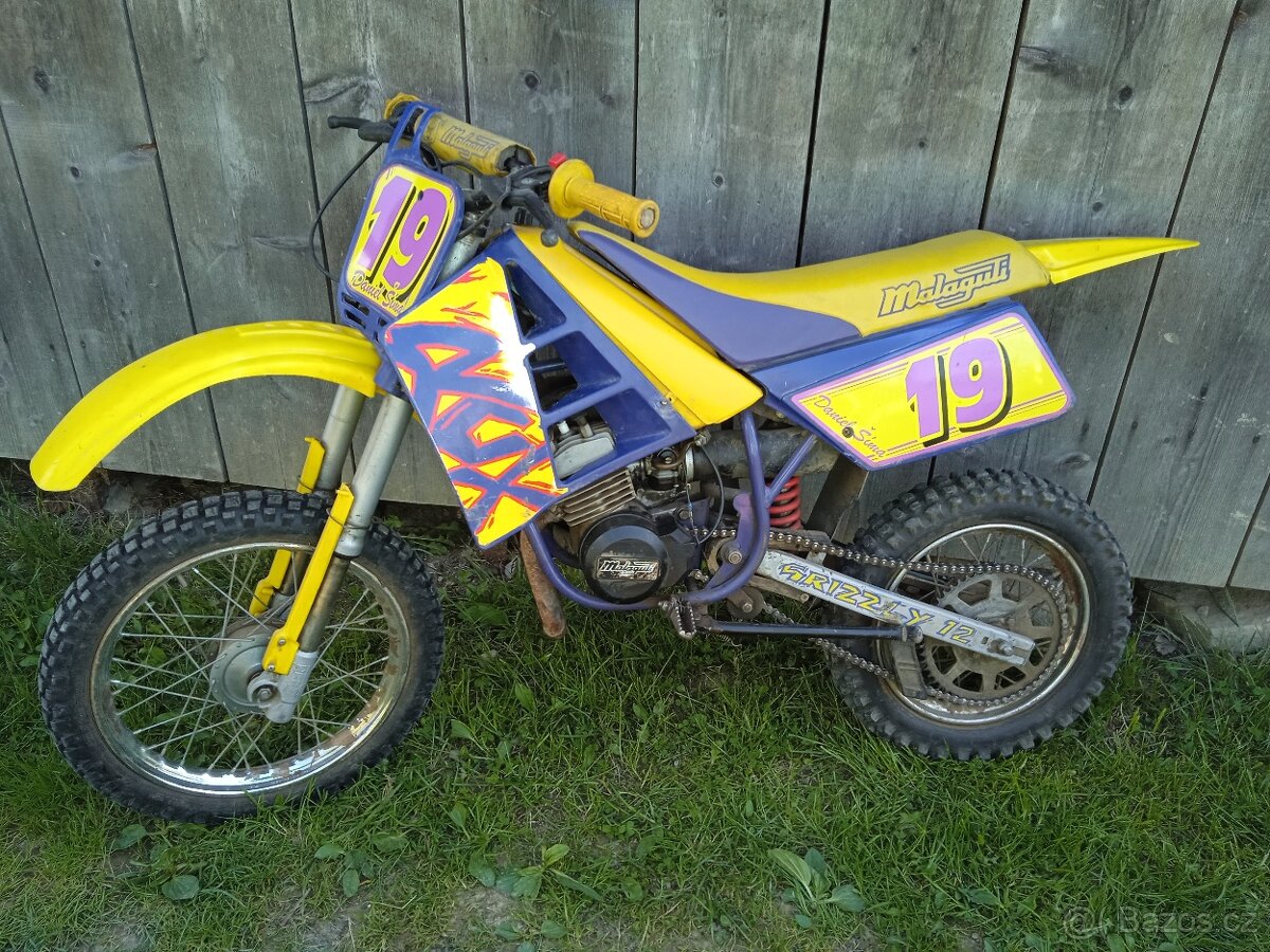Dětská motorka Malaguti grizzly 12