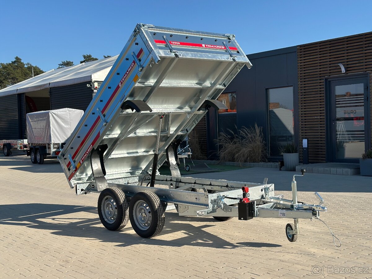 Sklápěcí Přívěs Temared Tipper 2515/2 S 750kg