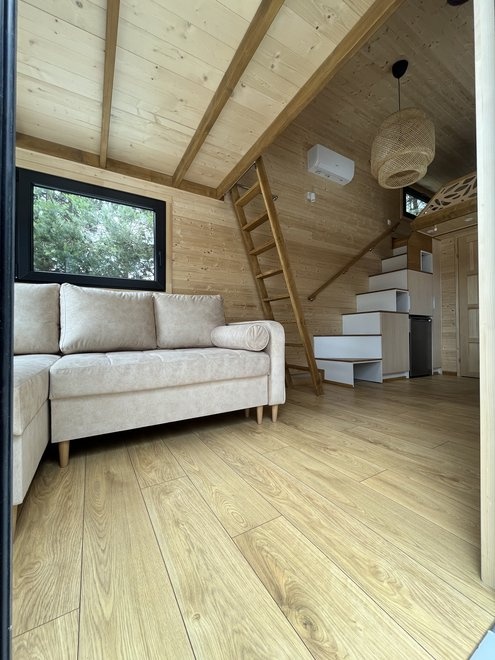 Dřevostavby, mobilní domky, tiny house