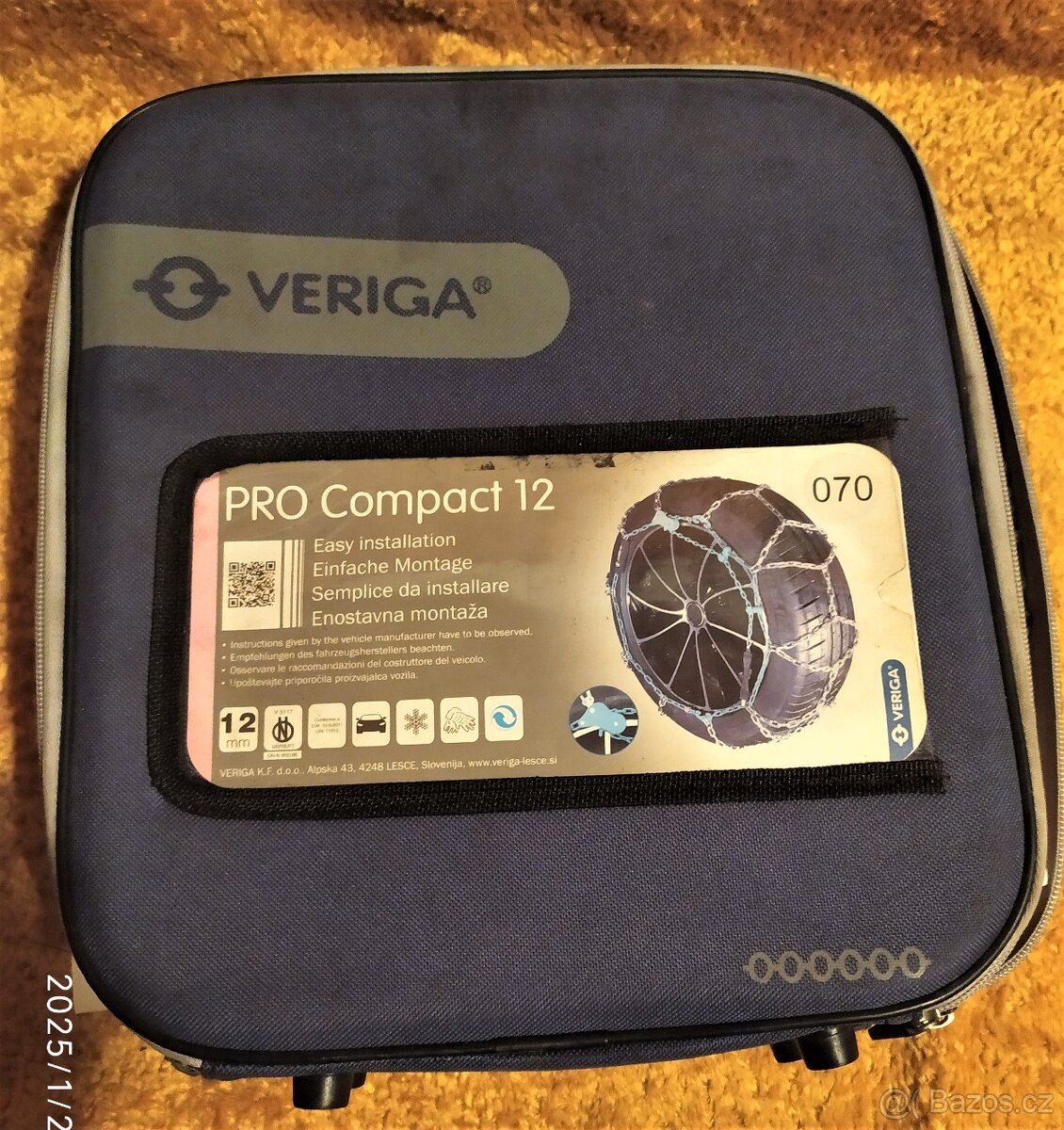 Nabízím sněhové řetězy VERIGA PRO Compact 070