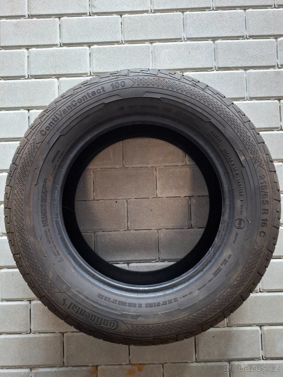 Pneu Continental ContiVanContact 100, 215/65 R16C 109/107T