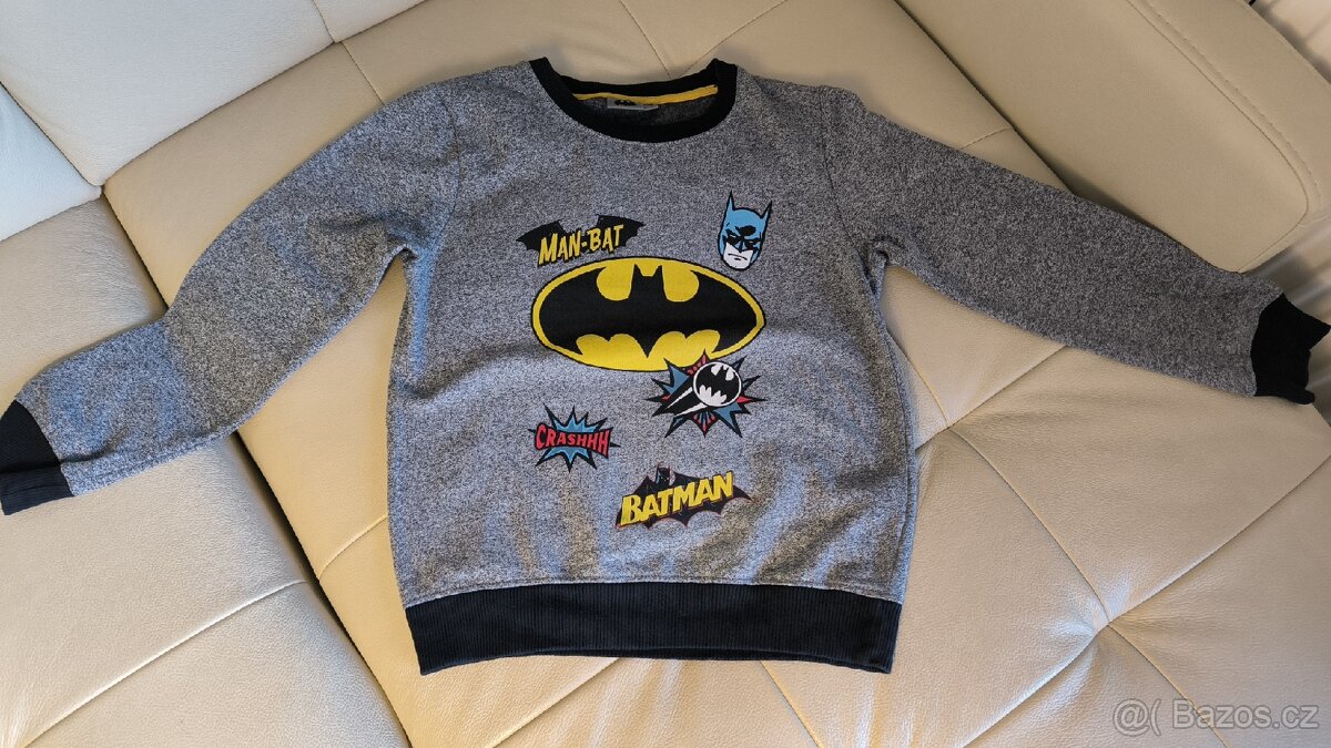 Chlapecká mikina Batman velikost 128