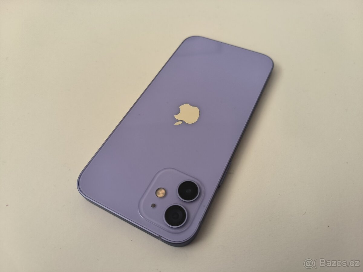 apple iphone 12 128gb Purple / Batéria 100%