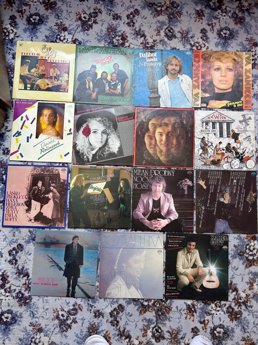 Gramofonové desky, LP, Vinyl desky