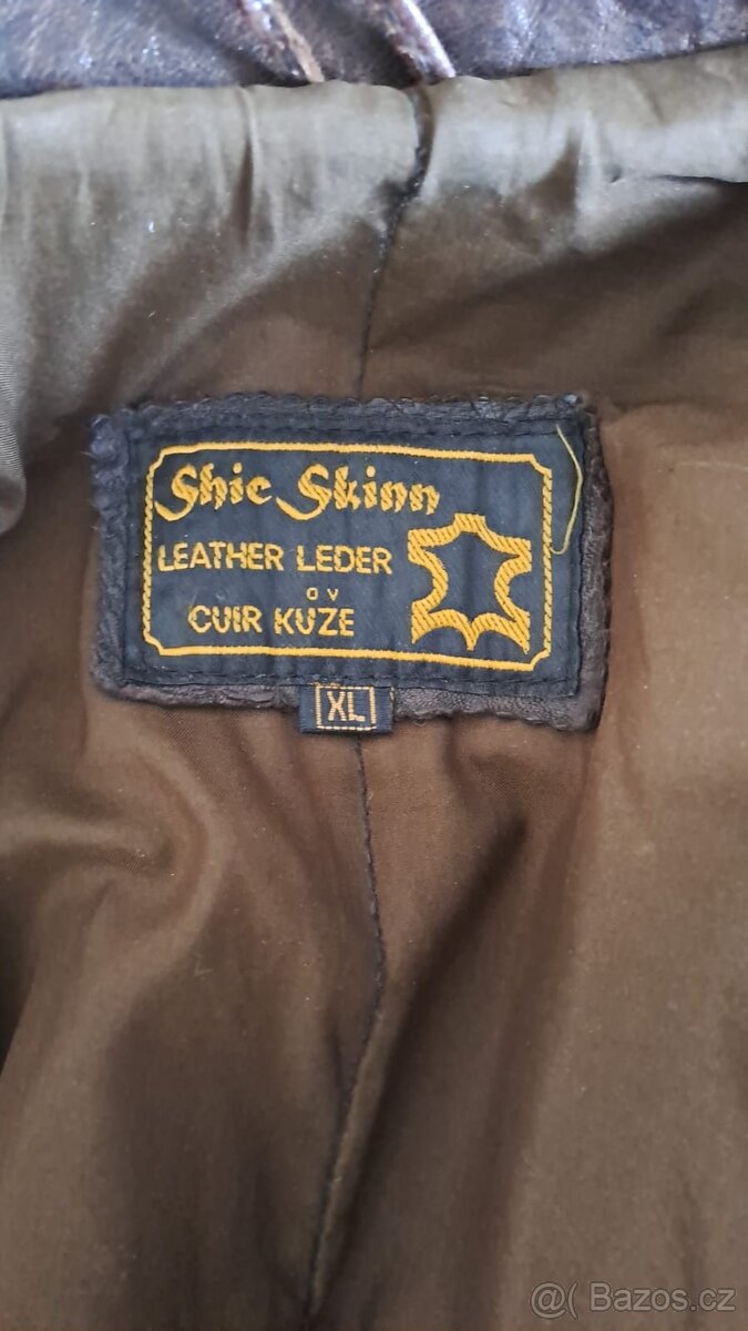 Prodám koženou bundu, málo nošená