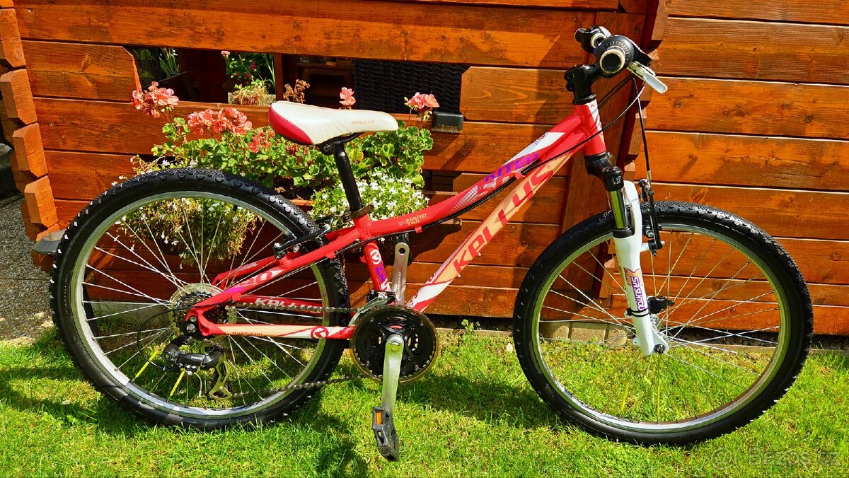 Dětské dívčí horské kolo 24" Kellys Kiter50 7-12let.