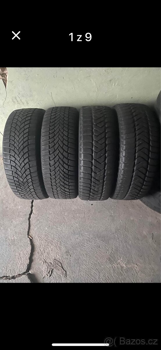 4 zimní pneu 215 60 16
